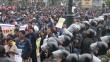Apurímac: Protesta contra la empresa Electro Sur Este dejó 18 heridos