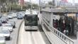 Reforma del transporte: Reemplazarán corredores por otro Metropolitano