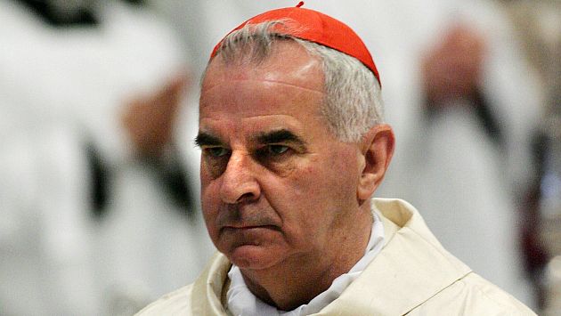 Papa Francisco aceptó renuncia de cardenal Keith O\'Brien, acusado de abuso sexual.
