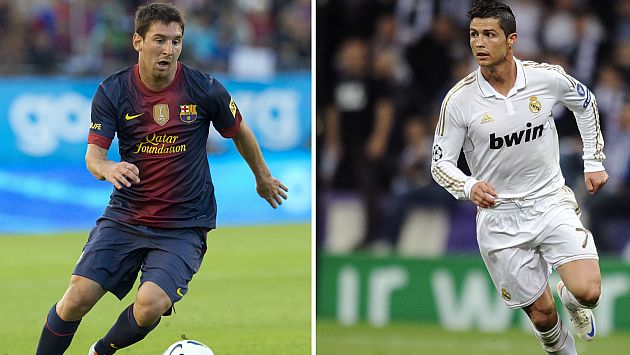 Cristiano Ronaldo se enfretará con Lionel Messi el domingo el derbi español. (AFP)