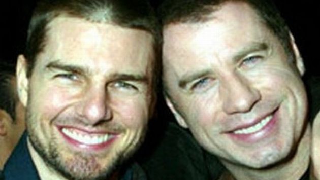 Tom Cruise y John Travolta envueltos en la polémica. (nowmagazine.com)