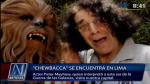 Actor que interpreta ‘Chewbacca’ se presentará en el ‘Pop Corn Festival’. (Canal N)