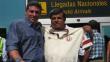 Universitario: Hinchada crema ovacionó al DT Luis Fernando Suárez