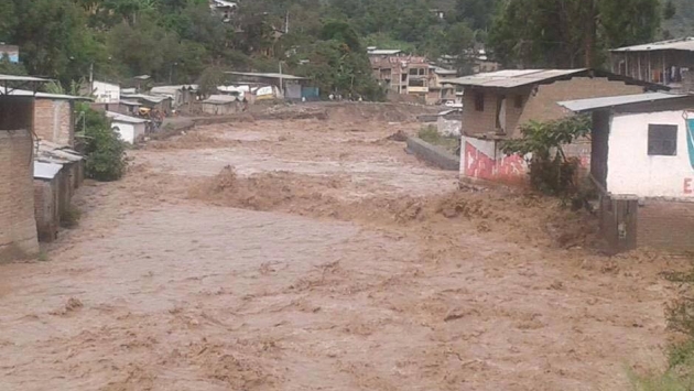 TEMPORAL. Precipitaciones también dañan vías y viviendas. (Perú21)