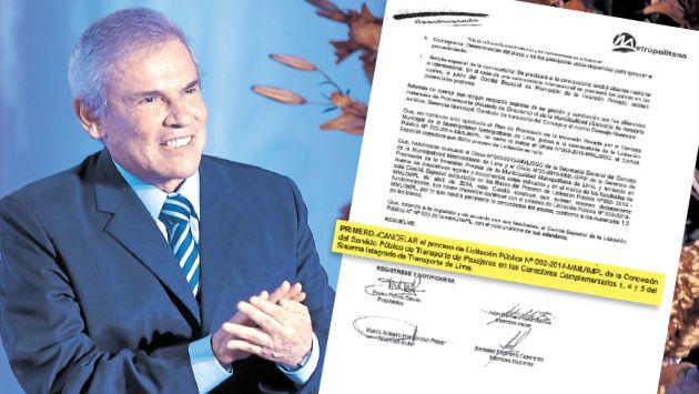 En la actual gestión de Luis Castañeda se conformó comité especial que canceló los procesos de licitación de corredores. (Perú21)