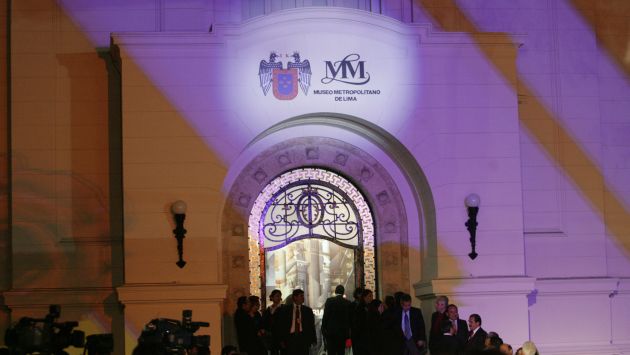 Museo Metropolitano de Lima se inauguró en la gestión de Luis Castañeda Lossio. (Perú21)