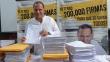Mauricio Diez Canseco presentó primeras 200 mil firmas para inscribir su partido