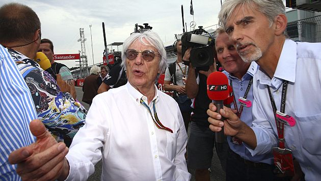 Bernie Ecclestone propuso realizar un campeonato femenino de Fórmula 1. (EFE)