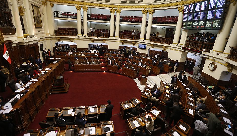 Ana Jara: Así fue el debate de la moción de censura a la premier. (César Fajardo/Perú21)