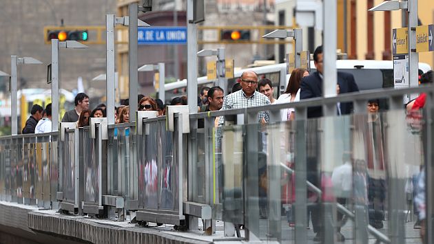 El Metropolitano tendrá horarios especiales por Semana Santa. (Rafael Cornejo)