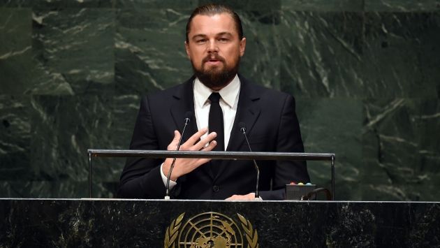 Leonardo DiCaprio dijo que busca construir algo que no solo sea ecológico, sino restaurador. (AFP)