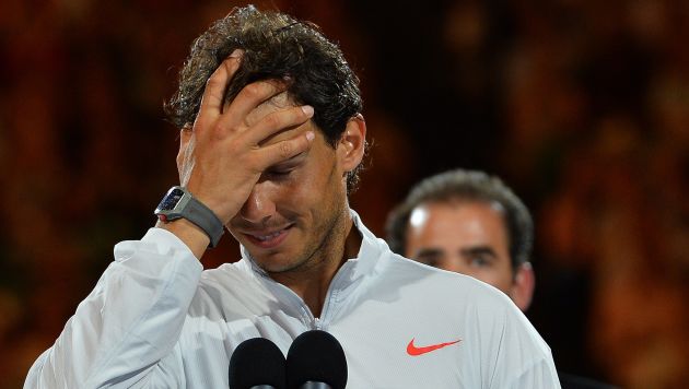 Rafael Nadal fue eliminado en la primera fase del Masters de Miami. (AFP)