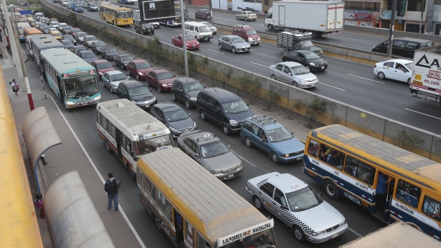 Pulso Perú: El 62% considera que el transporte público en Lima es malo o pésimo. (USI)