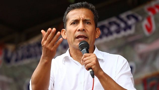 Ollanta Humala pidió calma en caso de espionaje de Chile. (Difusión)