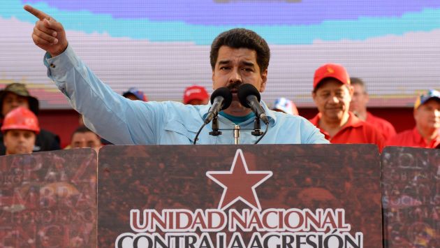 EN LA MIRA. Al presidente venezolano no le espera una Cumbre de las Américas tranquila. (AFP)