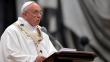 Papa Francisco pide al mundo actuar contra persecución de cristianos