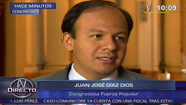 Juan José Díaz Dios llamó desubicdo a Alan García. (Canal N)
