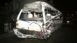 Juliaca: Choque entre combi y camión dejó 8 muertos y 5 heridos