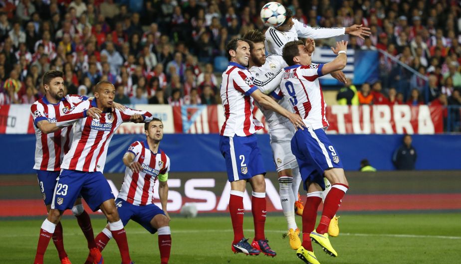 Real Madrid empató 0-0 con el Atlético de Madrid por los cuartos de final de la Champions League. (Reuters)
