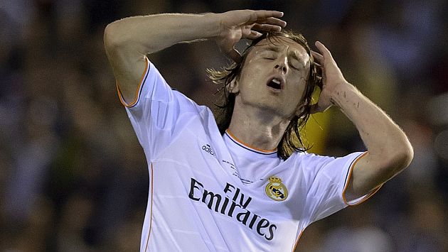 Baja de Luka Modric en el Real Madrid podría extenderse 6 semanas. (AFP)