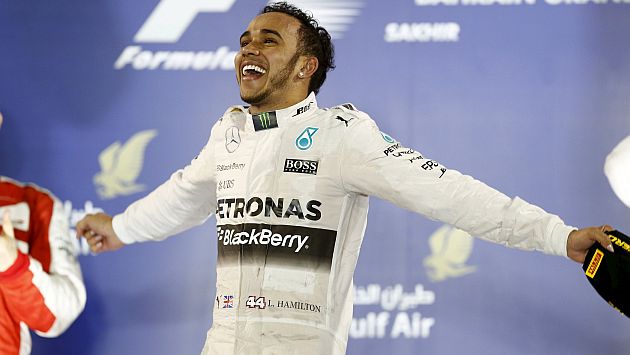 Lewis Hamilton ganó el Gran Premio de Bahréin. (Reuters)