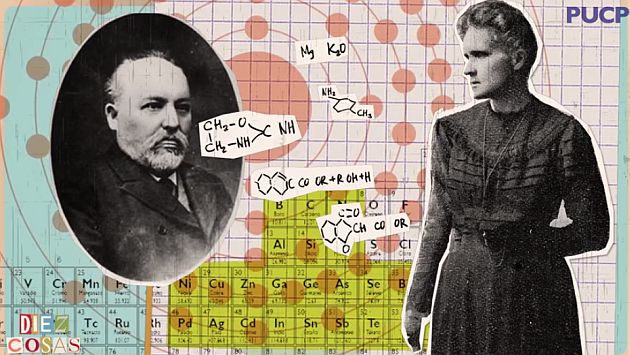 #10Cosas es un microprograma producido por la PUCP. Su última entrega es de Marie Curie. (Captura de YouTube) 