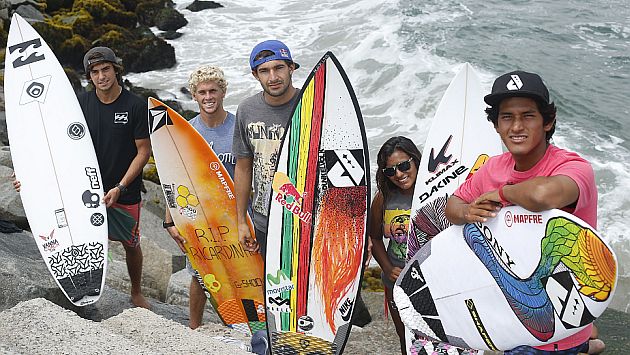 Nuevos talentos apuntan a conseguir más logros para el surf nacional. (Roberto Cáceres)