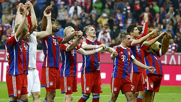 Bayern Munich se aseguró la Bundesliga matemáticamente. (Reuters)