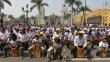Lima: Más de 2 mil cajoneros homenajean a Rafael Santa Cruz en busca de récord
