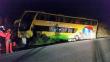 Cienciano: Bus del equipo se accidentó en la carretera
