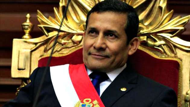 El presidente Ollanta Humala recomienda que la prensa le haga preguntas a otras personas, no a él