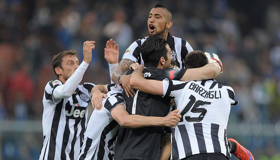 La Juventus de Turín consiguió este sábado su cuarto título consecutivo de la Serie A italiana. (AP)