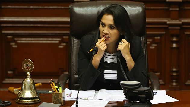 Ana María Solórzano es criticada por su voto en caso Reynaga. (USI)