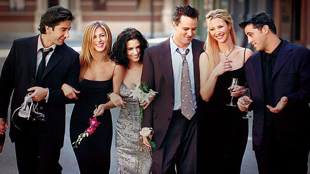 Productora descartó reencuentro de los protagonistas de la serie Friends. (Difusión)