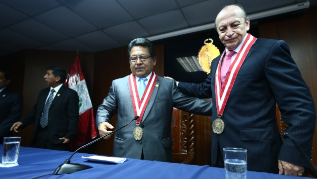 MUCHO QUE EXPLICAR. Fiscales supremos José Peláez y Carlos Ramos deberán responder ante comisión parlamentaria. (Perú21)