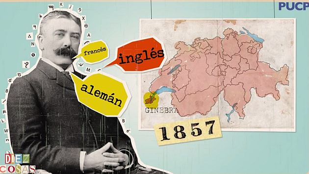 Ferdinand de Saussure, padre de la lingüística moderna que aportó en el estudio de la lengua. (YouTube)