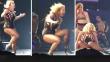 Britney Spears canceló shows tras caerse en Las Vegas