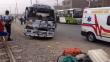 ‘El Chosicano’: Choque entre camión y cúster dejó 10 heridos