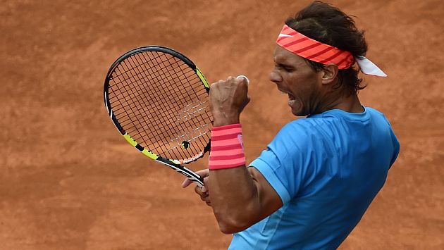 Rafael Nadal avanzó a semifinales de la Mutua Madrileña. (USI)
