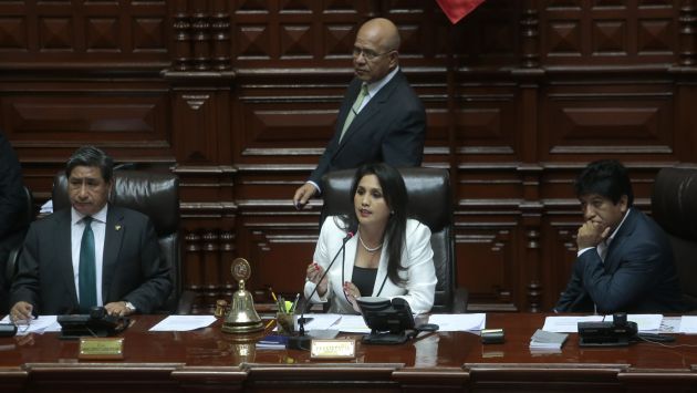 Josué Gutiérrez afirmó que Gana Perú debe seguir presidiendo la Mesa Directiva del Congreso. (Perú21)