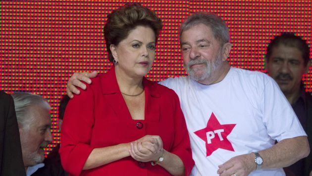 Dilma Rousseff y Lula fueron recibido con un ‘cacerolazo’ en una boda. (Reuters)