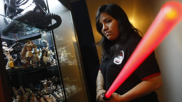 Marita Trinidad irige el Star Wars Fan Club Perú. (Luis Gonzales)