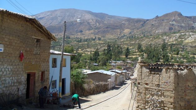 Ayacucho. A unos 3,300 m.s.n.m., se encuentra el centro poblado de Andamarca. (USI)