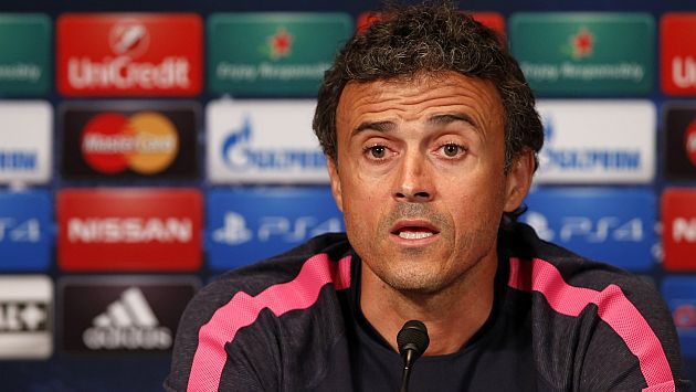 Luis Enrique, entrenador del Barcelona, alabó la temporada que jugó Atlético de Madrid, el año pasado. (USI)