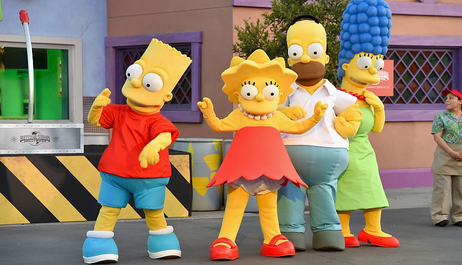 Los Simpson ya tienen su Springfield en tamaño real. (AFP)