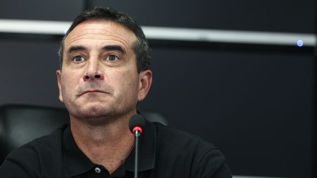 Guillermo Sanguinetti dejó de ser el técnico de Alianza Lima. (USI)