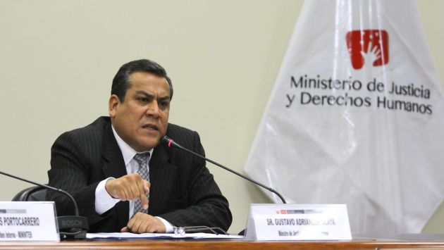 Gustavo Adrianzén anunció que apelará fallo que dejó en libertad a antimineros. (Difusión)