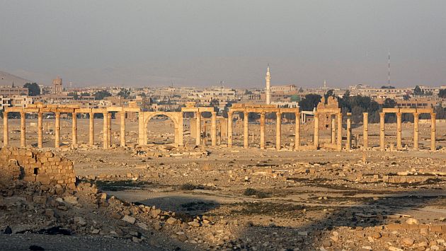 Estado Islámico entró a zona monumental de Palmira, en Siria. (EFE)