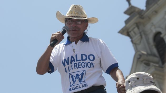 JNE entregará este viernes credenciales a Waldo Ríos. (Perú21)