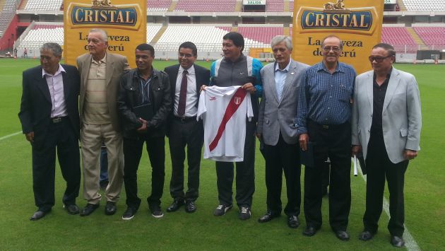 IPD rindió  merecido homenajea a campeones de la Copa América de 1975. (Carlos Lara/Perú21)